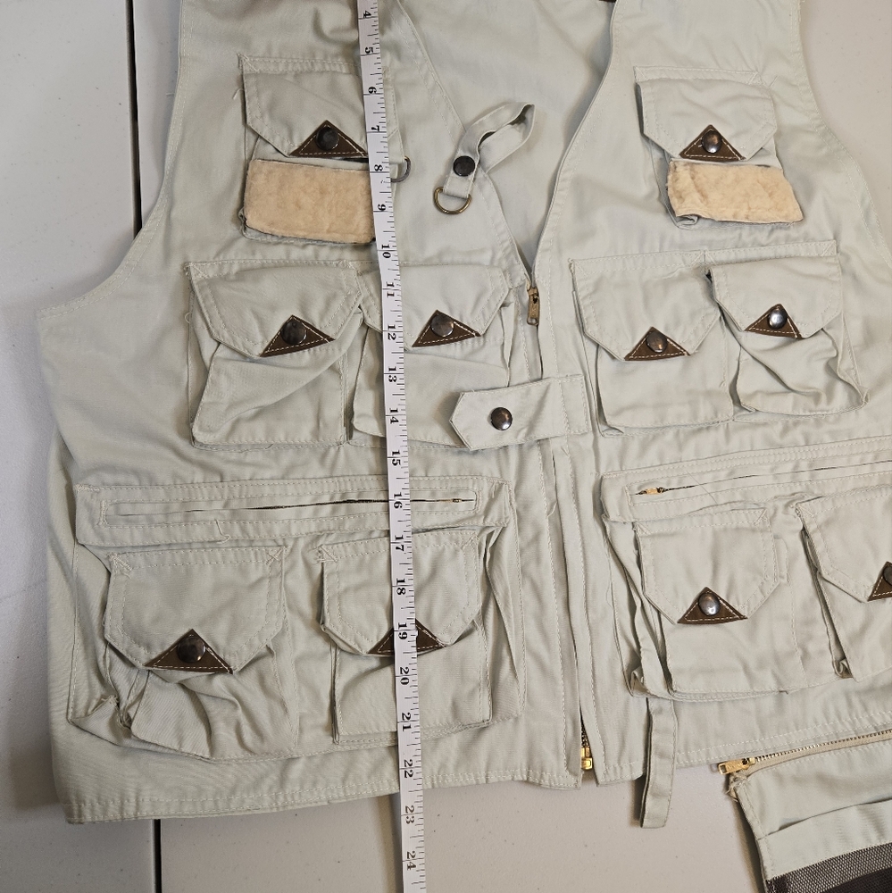 Crown Fly Fishing Vest X Large - Picture 13 of 15